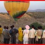 hot air balloon jaipur