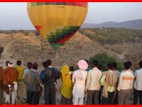 hot air balloon jaipur