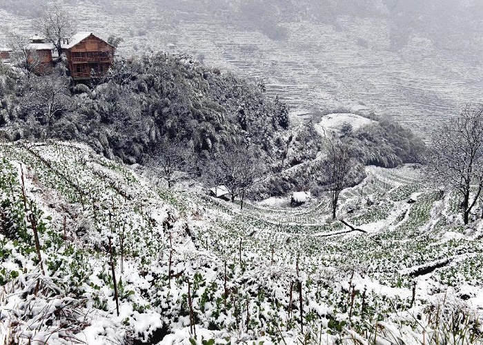 Guilin Under Snow