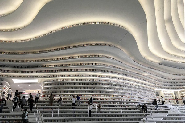 New library in Tianjin